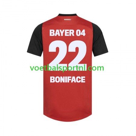 Bayer 04 Leverkusen Victor Boniface 22 Thuis Shirt 2024-25